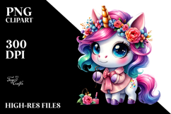 Dancing Cute Unicorn PNG Product Image 2