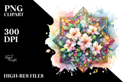 Stained Jasmine Diamond Frame Product Image 2
