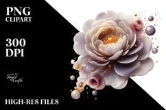 Abstract y Flower Sublimation Clipart Product Image 2