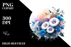 Morning Glory PNG Product Image 2
