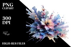 Glossy Delphinium Made of | Clipart Product Image 3