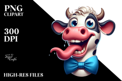 Cute Cow, Balanced PNG Product Image 2