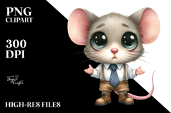 Expressive Dressed Baby Mouse Product Image 2