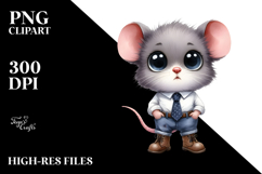 Expressive Dressed Baby Mouse Product Image 2