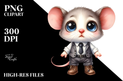Expressive Dressed Baby Mouse Product Image 2