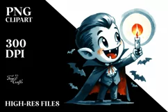 Simple Funny Haloween Clipart PNG Product Image 3