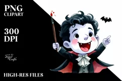 Simple Funny Haloween Clipart PNG Product Image 3