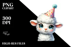 Energetic Baby Lamb, Hi-Res PNG Product Image 2