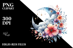 Vibrant Boho Moon Product Image 2