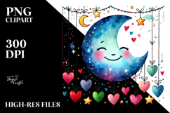 Digital Smiling Moon Product Image 2