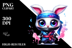 Crazy Eyes Baby Rabbit PNG Product Image 2