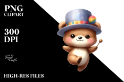 Funny Dancing Baby Bear | Sublimation Product Image 2