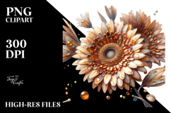 Gerbera Material PNG Product Image 2