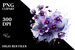 Violet Artwork PNG Product Image 2