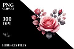 Rose Heart PNG Product Image 2