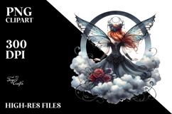Gothic Fairy on a Cloud Title Product Image 2