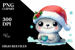 Expressive Baby Seal, High-Res PNG Product Image 1