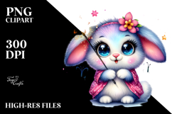 Crazy Cute Baby Rabbit Title Product Image 2