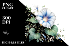 Morning Glory Artwork PNG Product Image 2