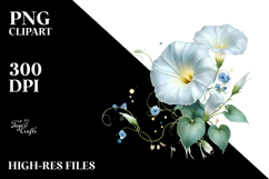 Morning Glory Artwork PNG Product Image 2