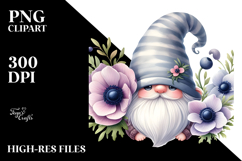 Cute Anemone Flower PNG Product Image 2
