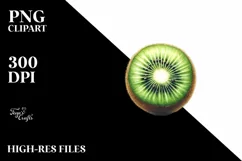 Colorful Whimsical Kiwi Sticker Clipart Product Image 3