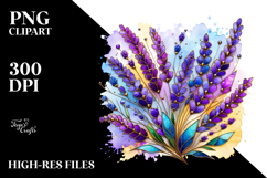 Lavender with Golden Insertions Product Image 2