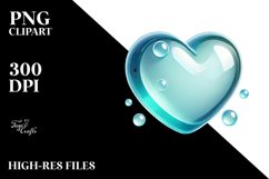 Glossy Heart PNG Product Image 2