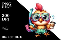 Snorkel Rooster PNG Product Image 2