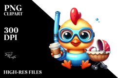 Snorkel Rooster PNG Product Image 2