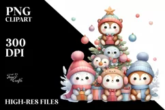 Cute Winter Pastel Colors PNG Product Image 2