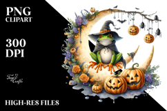 Frog for Halloween, High-Quality PNG Product Image 2