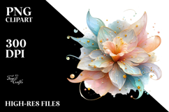 Abstract Pastel Daffodil Title Product Image 2