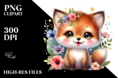 Energetic Fox PNG Product Image 2