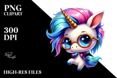 Dancing Cute Unicorn PNG Product Image 2