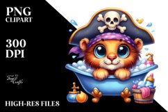 Pirate Lion PNG Product Image 2