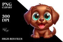 Colorful Cartoon Baby Chesapeake Bay Retriever Product Image 1