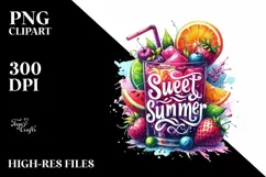 Colorful Cold Drink, High-Res PNG Product Image 3
