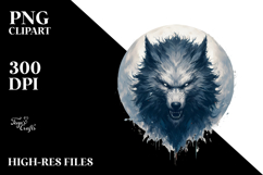 Digital Painting Werewolf PNG Product Image 2