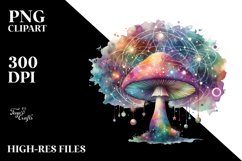 Colorful Celestial Mushroom Product Image 3