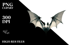 Digital Painting Simple Image BAT PNG Product Image 2