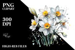 Narcissus with Metallic Insertions Product Image 2