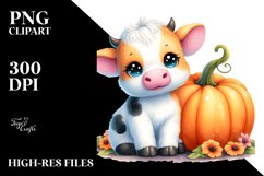 Baby Cow Dressed for Halloween | Product Image 1