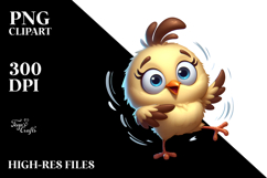 Dancing Bird, Soft PNG Product Image 2