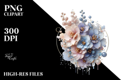 Pastel Delphinium Made of , Transparent PNG Product Image 2