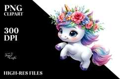 Dancing Baby Unicorn PNG Product Image 2