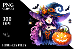 Vibrant Witch in Style PNG Product Image 2
