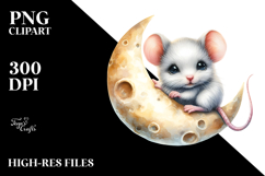 Cute Baby Mouse PNG Product Image 2