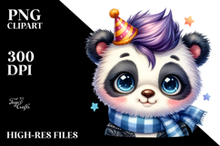 Cool Baby Panda, PNG Product Image 2
