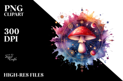 Magical Celestial Mushroom PNG Product Image 2